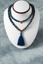 Load image into Gallery viewer, Azurite Mala
