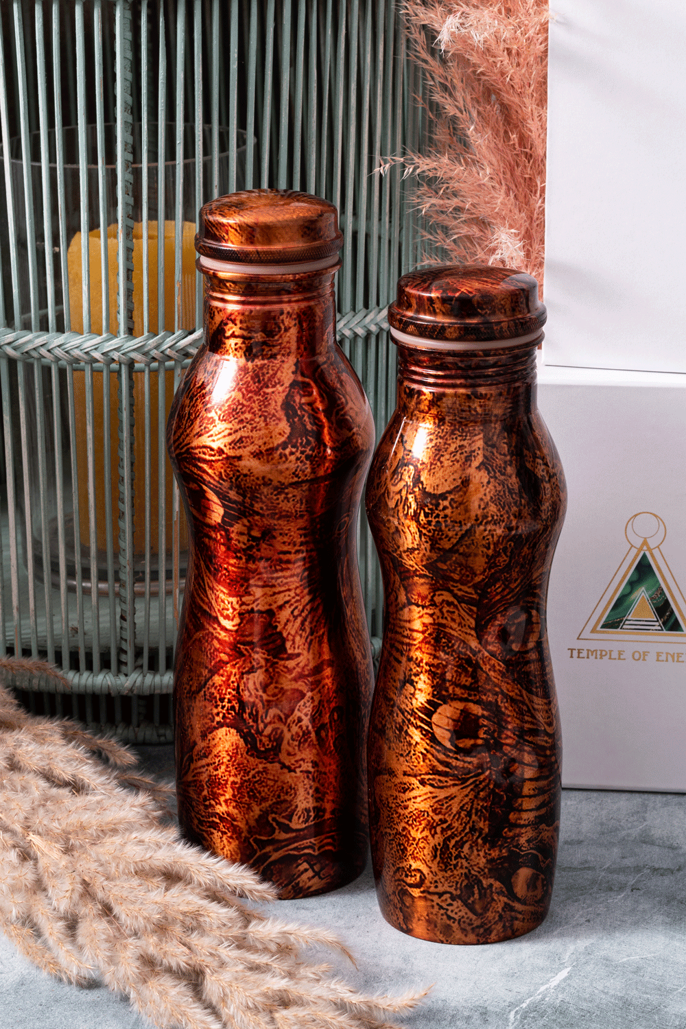 Moth Copper Water Bottle
